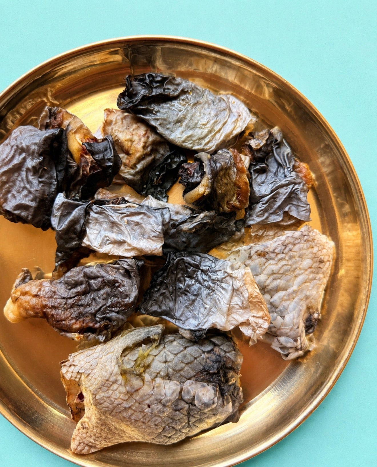 Fish Skin Cannolis