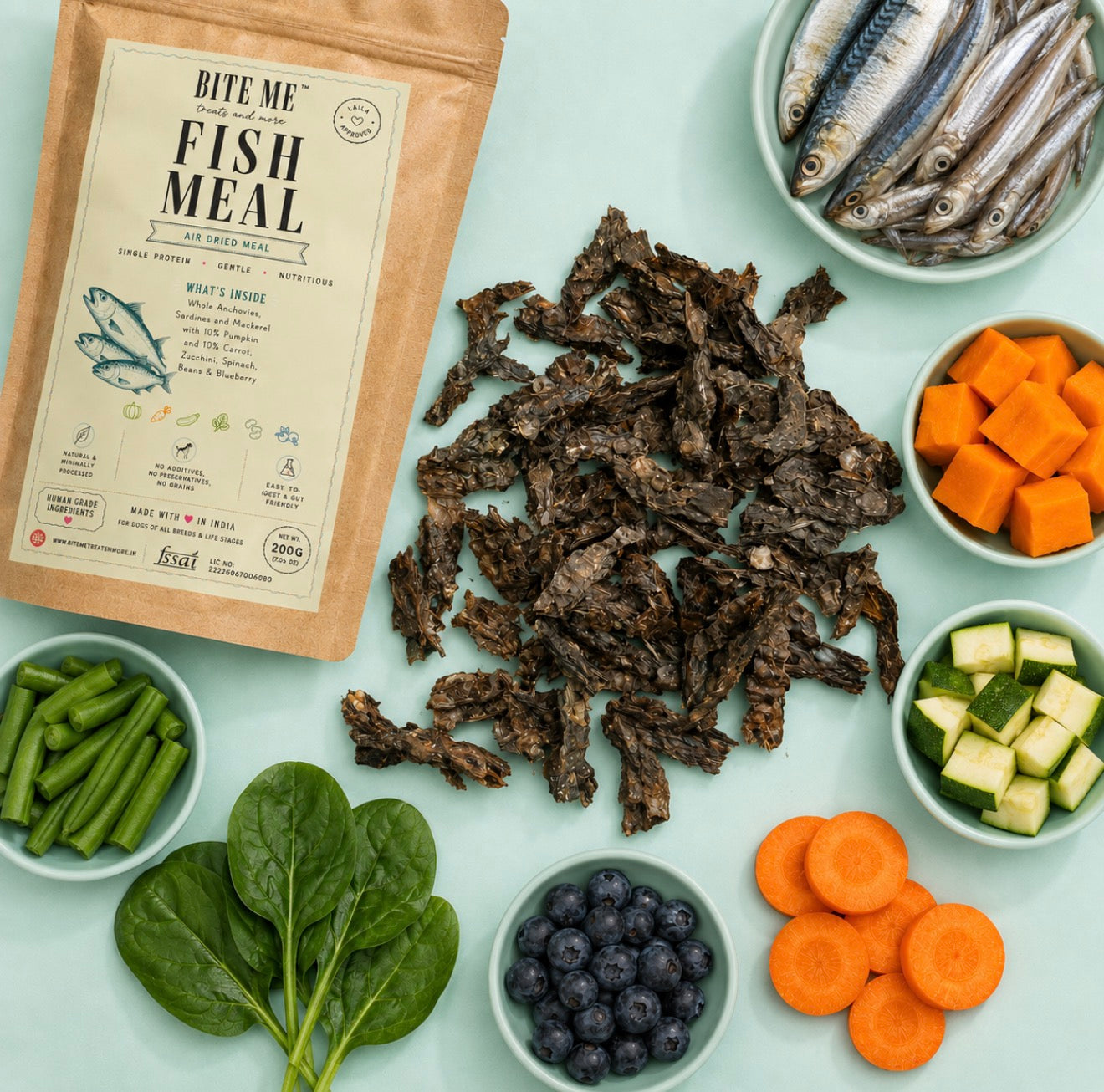 Air Dried Fish Meal