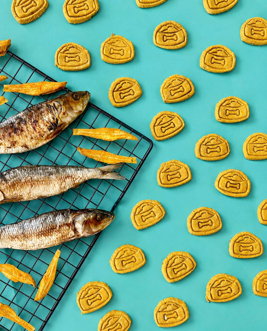 Turmeric Fish Cookies
