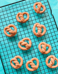 Pumpkin and Carrot Pretzels