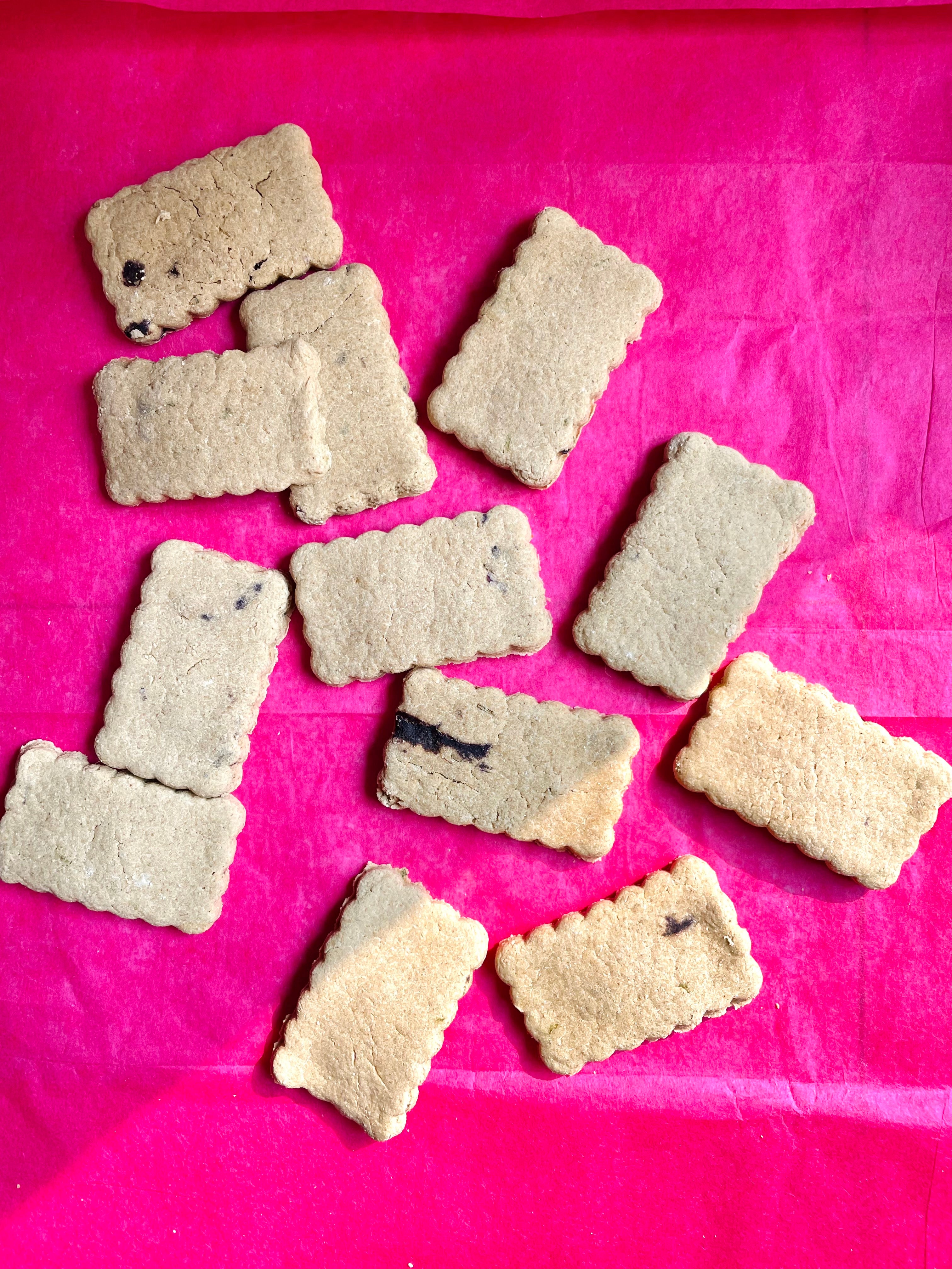 Blueberry and Mint Crumble