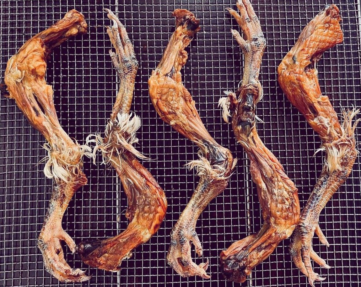 Chicken Leg with Foot Attached