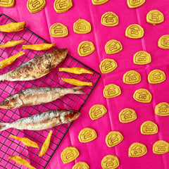Turmeric and Fish Cookies